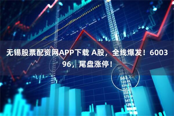 无锡股票配资网APP下载 A股，全线爆发！600396，尾盘涨停！